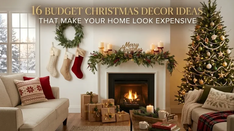 16 Budget Christmas Decor Ideas That Make Your Home Look Expensive