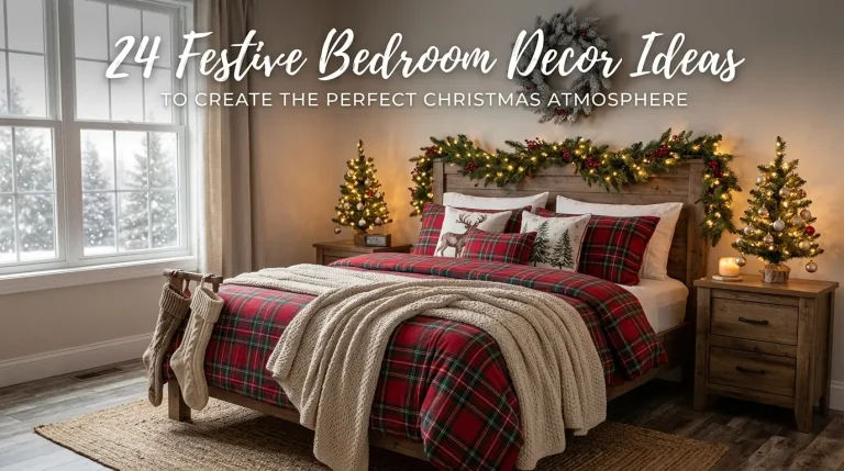 24 Festive Bedroom Decor Ideas to Create the Perfect Christmas Atmosphere