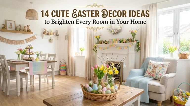 14 Cute Easter Decor Ideas to Brighten Every Room in Your Home